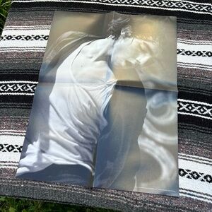 JONAS BROTHERS VINYL CLUB JOE JONAS BLACK AND WHITE POSTER RARE!